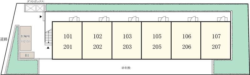 リブリ・リープステの区画図
