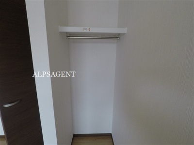 【収納】 | プランドール蒔田 | ハンガーラック付の収納ついています