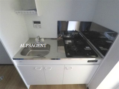 【キッチン】 | プランドール蒔田 | 使い勝手の良い2口ガスコンロです