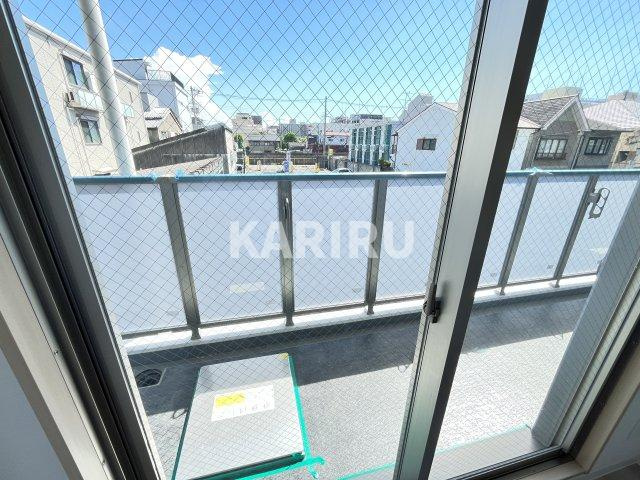 GARDENIA城東のバルコニー