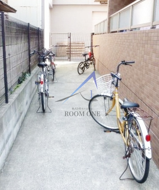 サン・リビオンのその他共用部分|駐輪場です。