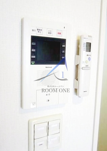 レジディア文京本駒込のセキュリティ|モニター付きインターホンです。
