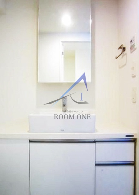 レジディア文京本駒込の洗面所|洗面台です。