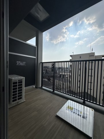 スワンズシティ大阪エスクレアのバルコニー