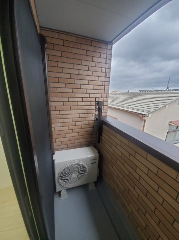 リヴィエールポルテⅡのバルコニー