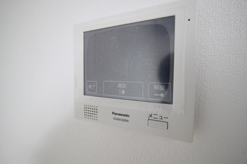 リヴィエールポルテⅡのセキュリティ|モニター付きインターホン