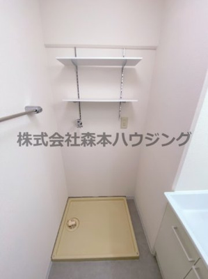 【設備】 | 　ブランドールMIII | 室内洗濯機置き場です