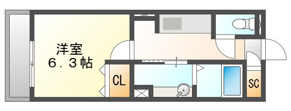 レフィナードの間取り