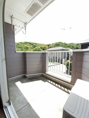 ベイスターＫのバルコニー|バルコニー付きです