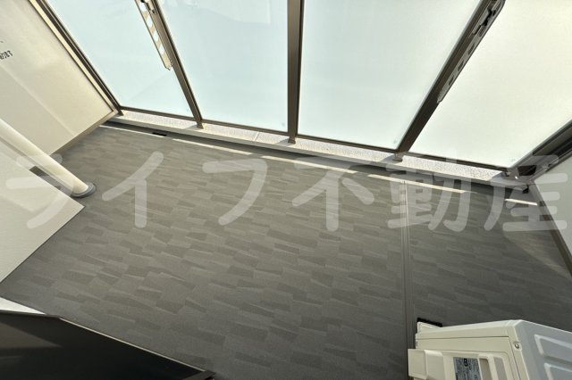 エグゼ大阪CITYオースティンのバルコニー