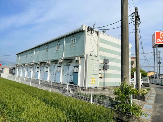 レオパレスハニーランドの外観|建物外観を気になさる方へ、見た目の良い物件です