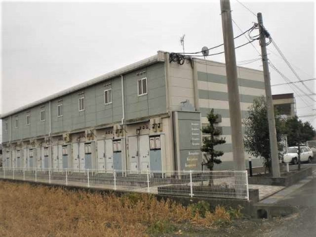 レオパレスハニーランドの外観|おしゃれな外観です