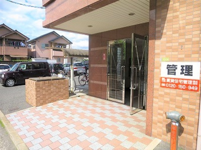 ジュネス宇品のエントランス