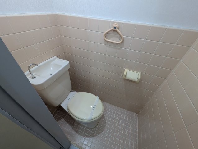 草野マンション８号館のトイレ