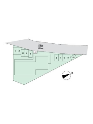 【区画図】 | レオパレス梅が丘