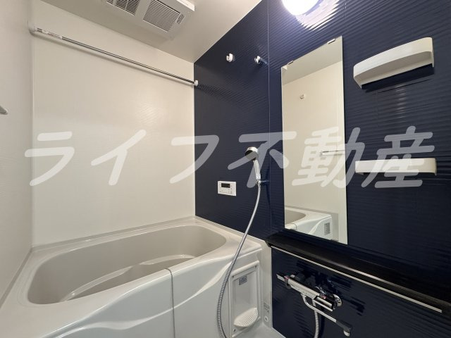 リヴェント玉造の浴室|日々の疲れを癒すお風呂付です