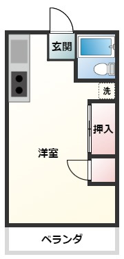 セイシェルハイムⅠの間取り
