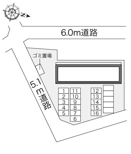 レオパレスグリーンレーベルの地図