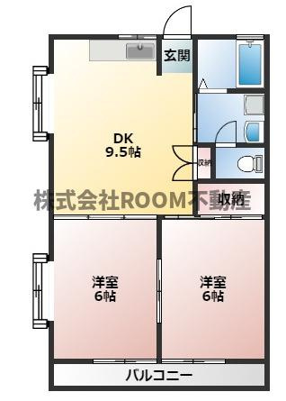 コーポアンジェラスの間取り