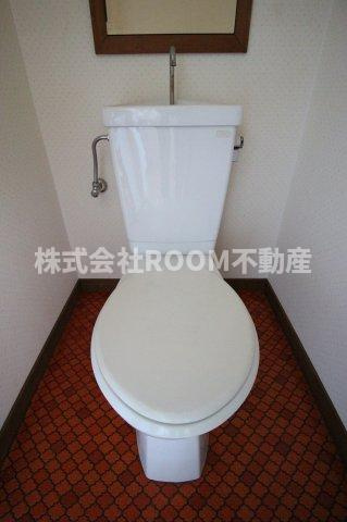 大王ハイツのトイレ|トイレもきれいです