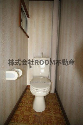 祝吉コーポレーションのトイレ|ゆったりとした空間のトイレです