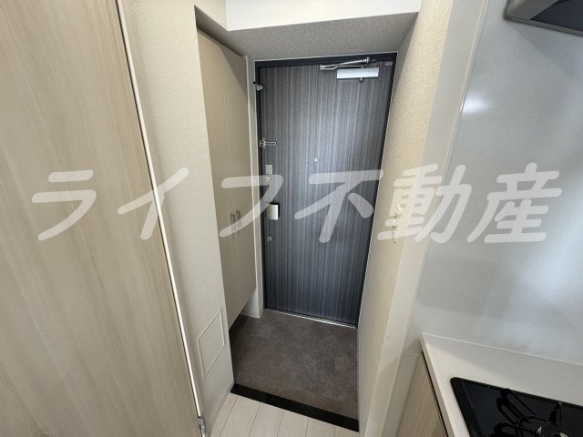 リヴェント玉造の玄関|落ち着いた玄関です