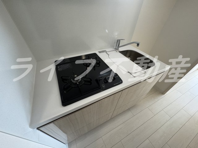 リヴェント玉造のキッチン|お料理しやすいキッチンです