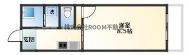 コーポ早水の間取り
