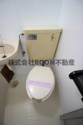 シティハイツ姫城のトイレ|ゆったりとした空間のトイレです