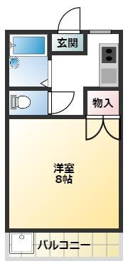 クレストコーポⅢの間取り