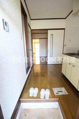 コーポひまわりⅡの玄関