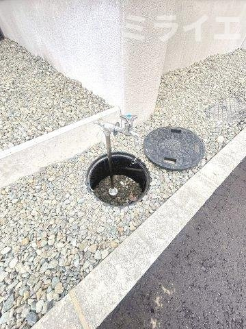 【新築戸建】札幌市手稲区新発寒5条7丁目2棟の設備|散水栓