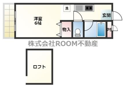 メイプルコート一万城の間取り