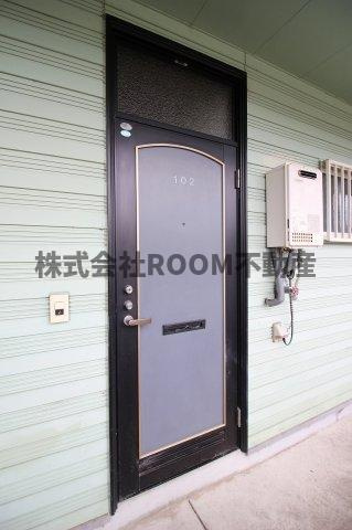 エクセレントハイツの玄関|毎日通る玄関はこちらです