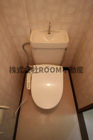 エクセレントハイツのトイレ|コンパクトで使いやすいトイレです