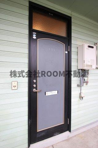 エクセレントハイツの玄関|毎日通る玄関はこちらです
