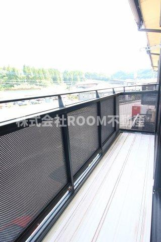 蓼池マンションルビィのバルコニー|バルコニー付きです