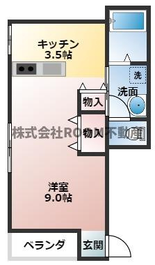 ラパン郡元の間取り