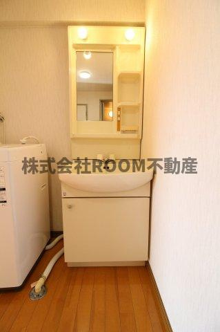 イーストウッドマンションの独立洗面台|独立洗面台あり、毎朝おしゃれに忙しい女性の方におすすめです