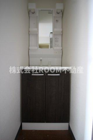 サンライズ若葉の独立洗面台|独立洗面化粧台付き