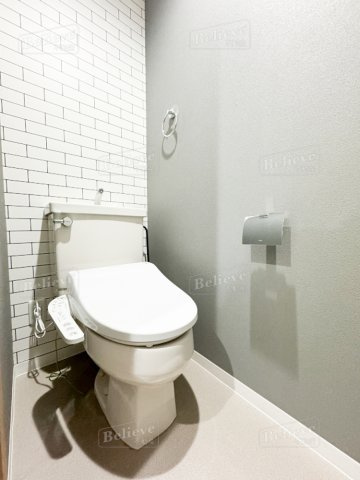 アザレアハイツ蒲池のトイレ|嬉しい温水洗浄便座付き♪