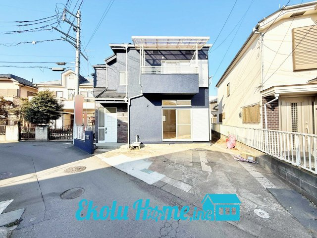 八王子市諏訪町の前面道路含む現地写真