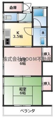 ガーデンMJの間取り