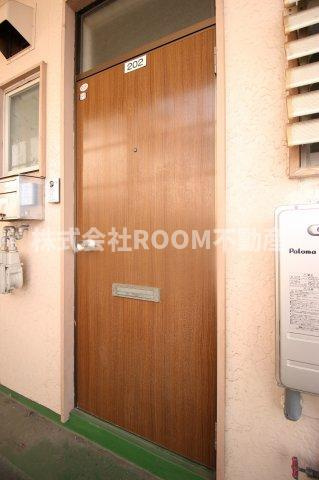 第一米原コーポの玄関|落ち着いた玄関です