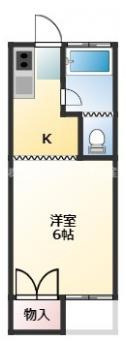 第一米原コーポの間取り