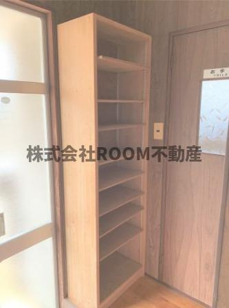 恒松貸家の収納|専用の収納スペースです