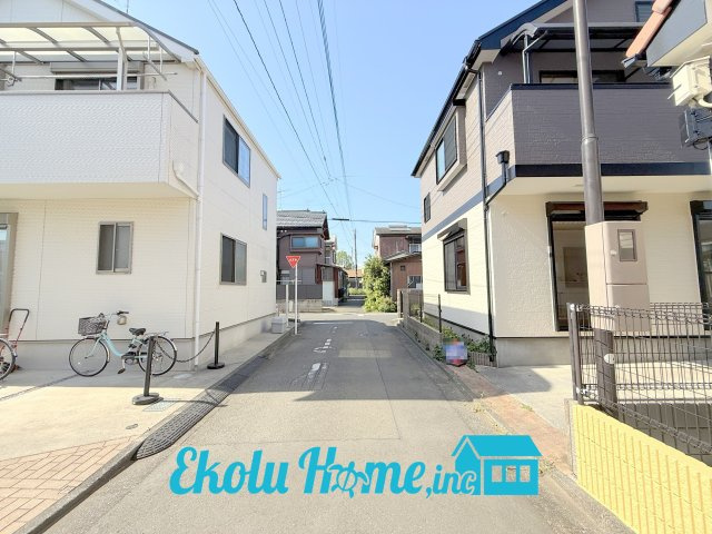 中古戸建　昭島市美堀町2丁目の前面道路含む現地写真|2026年5月撮影