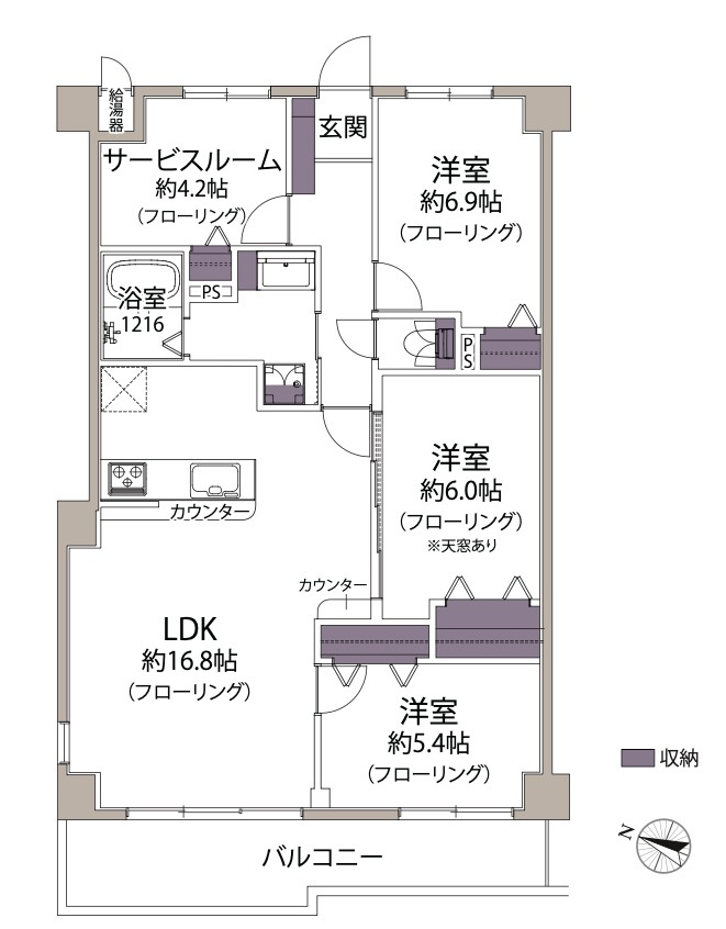 横浜市神奈川区白幡南町の中古マンション
