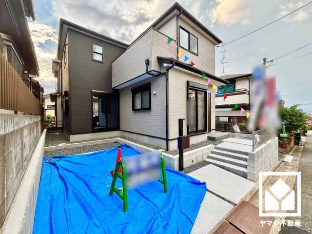 八幡市八幡安居塚　第3の前面道路含む現地写真