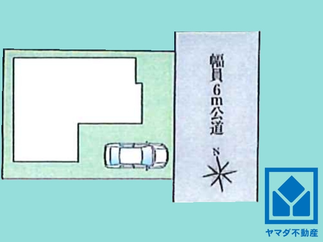 八幡市八幡安居塚　第3の区画図